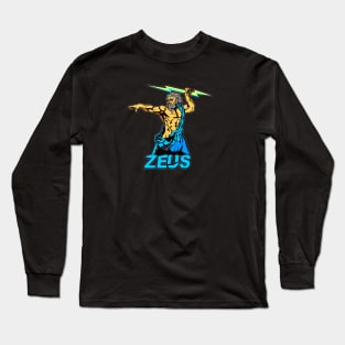 Zeus Greek god Long Sleeve T-Shirt